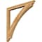 Ekena Millwork Thorton Traditional Rough Sawn Bracket, Western Red Cedar, 4"W x 48"D x 48"H BKT04X48X48THR01RWR - alternate 1